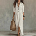 Agnes Collection | Women's Dress with Soft Cotton Fabric | Flowy Summer Style for Effortless Comfort