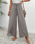 Chic Collection | Wide Leg Trousers Women with High-Waisted Fit | Flowy Design for Effortless Style
